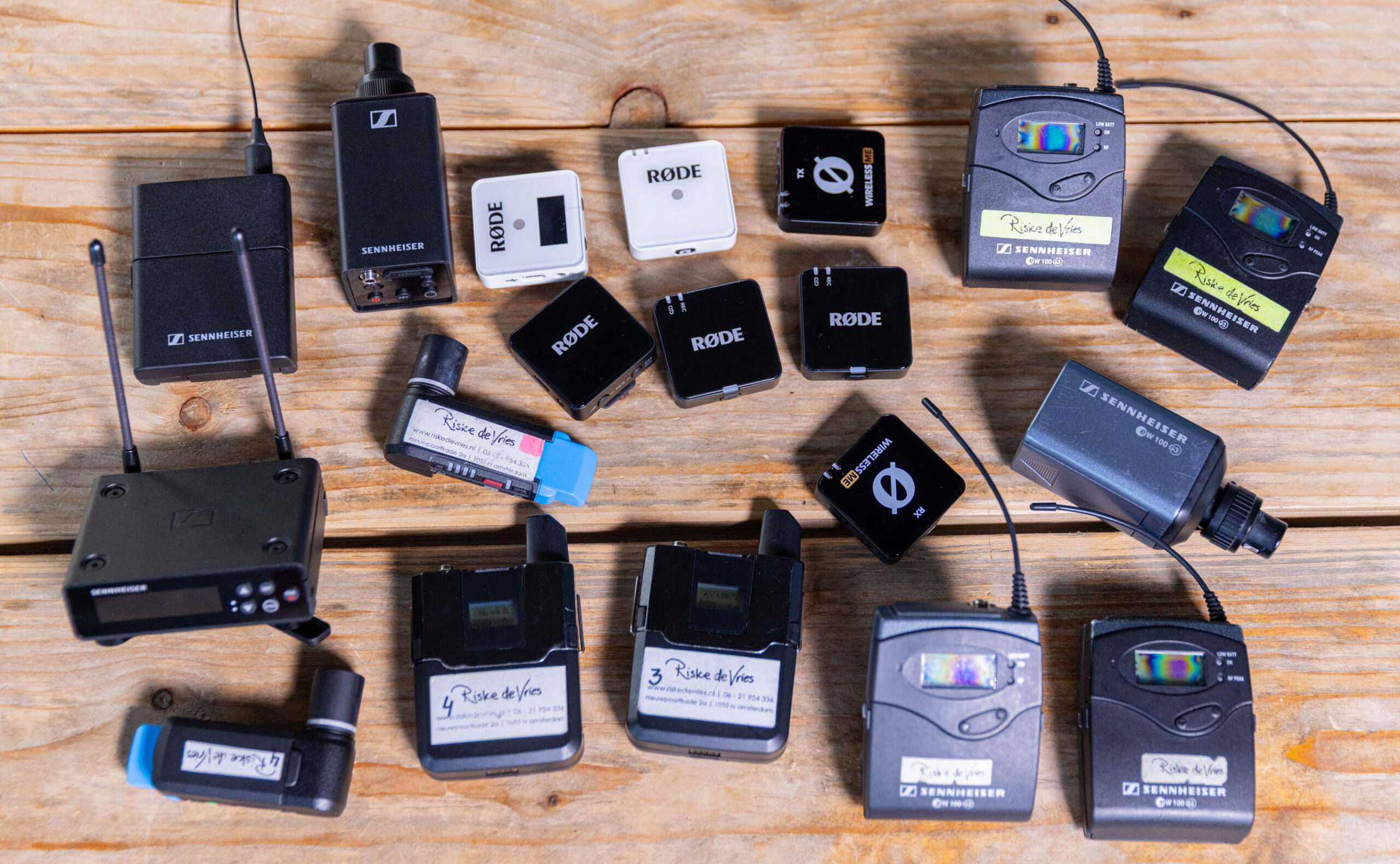 Featured image for “Geluid bij video: alle zendersets die ik gebruik”